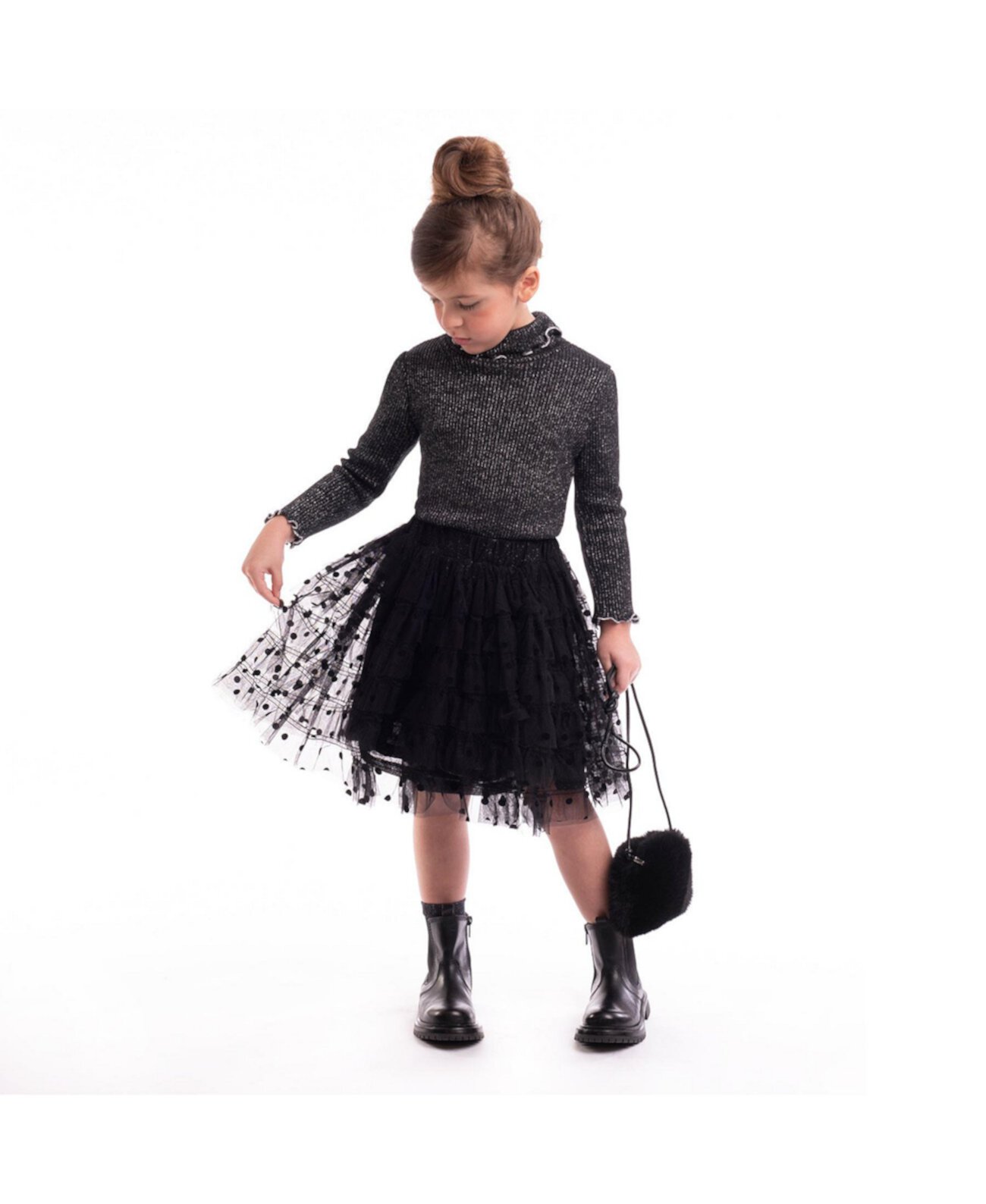 Big Girls Iris FW24 Black IMOGA Collection