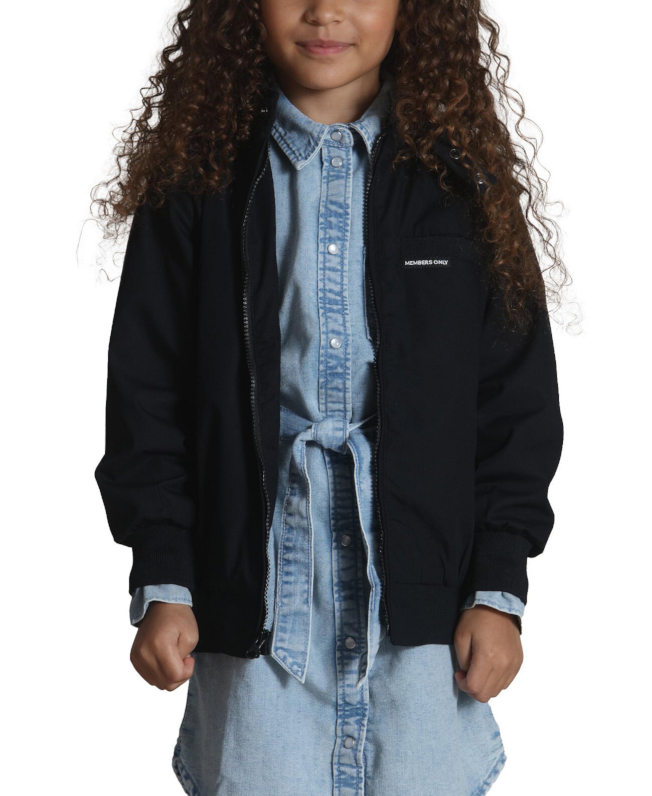 Toddler Girls Iconic Racer Jacket Members Only