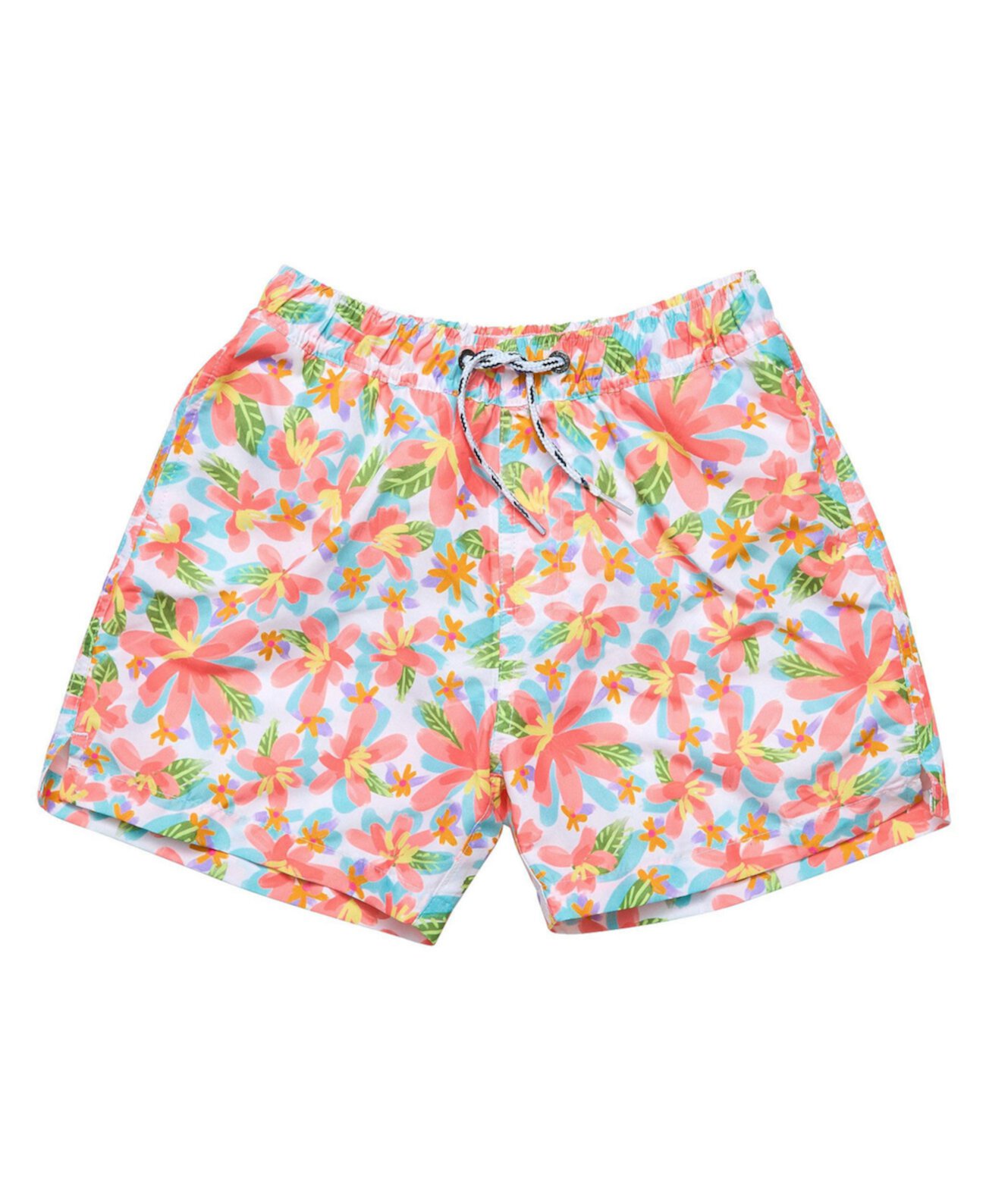 Hawaiian Luau Sustainable Swim Short Snapper Rock