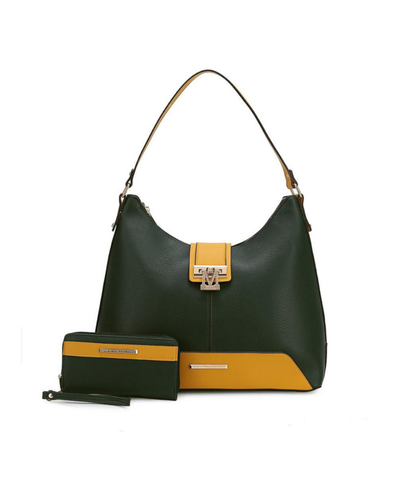 Graciela Hobo Color Block Handbag by Mia K MKF Collection