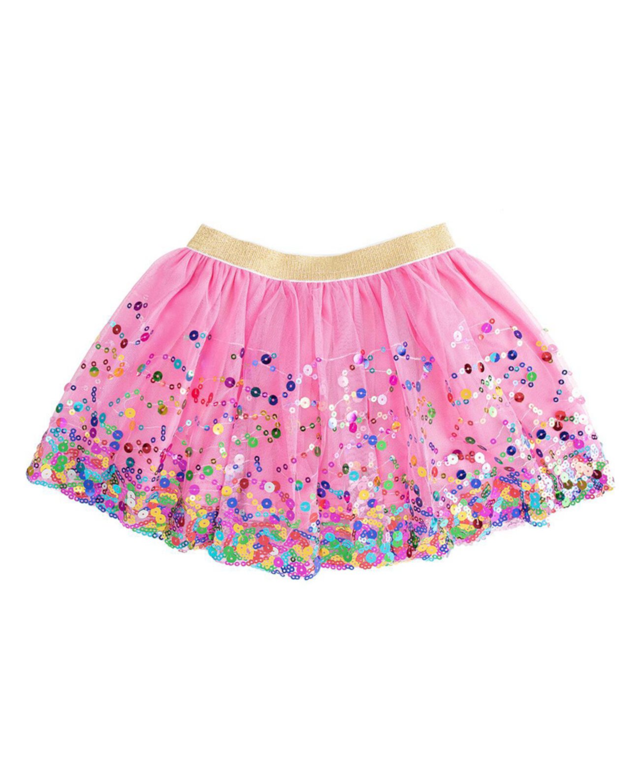 Little and Big Girls Lavender Confetti Tutu Skirt Sweet Wink