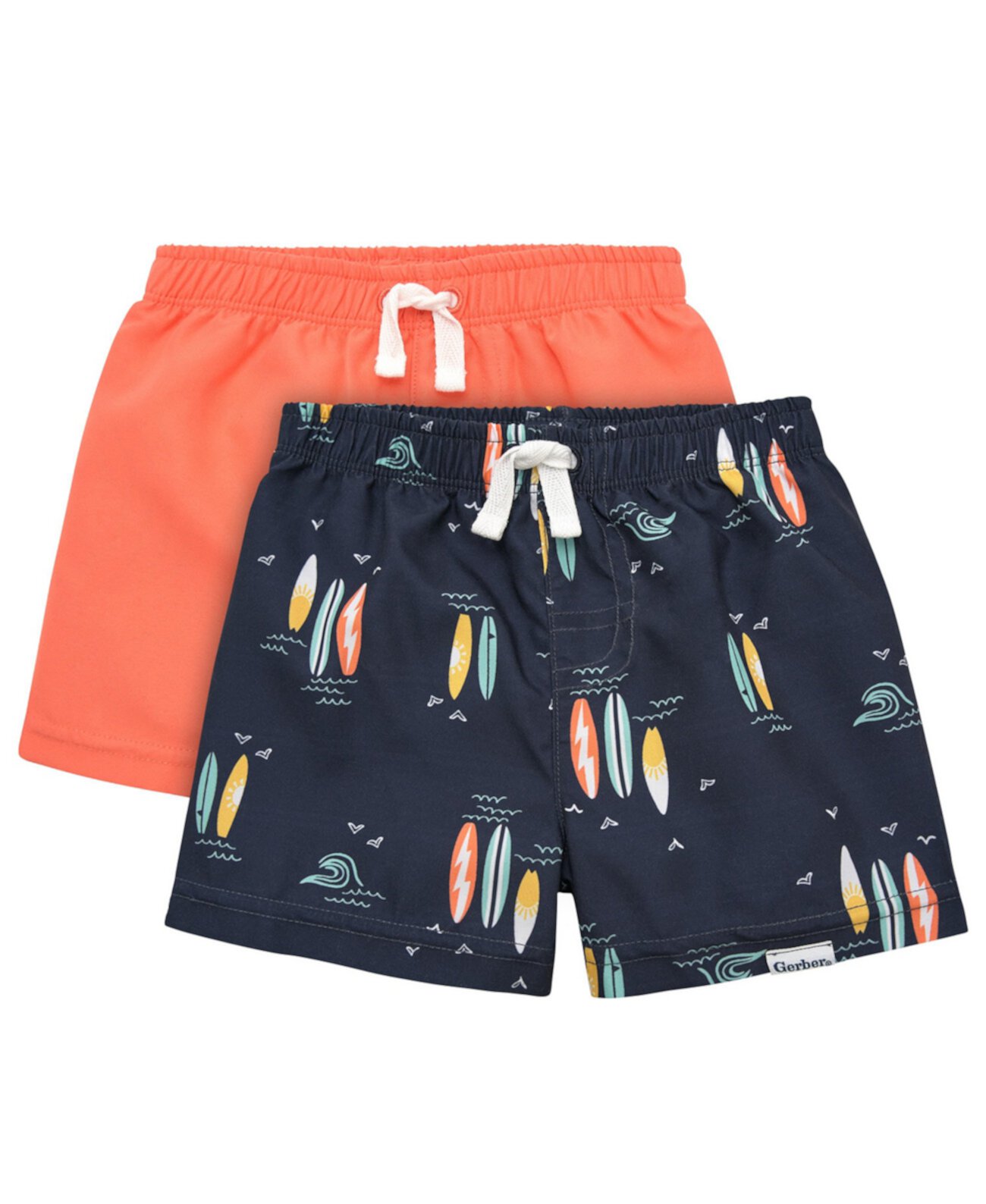 Baby Boys' Swim Trunks - Sailboats - 2-Pack Gerber