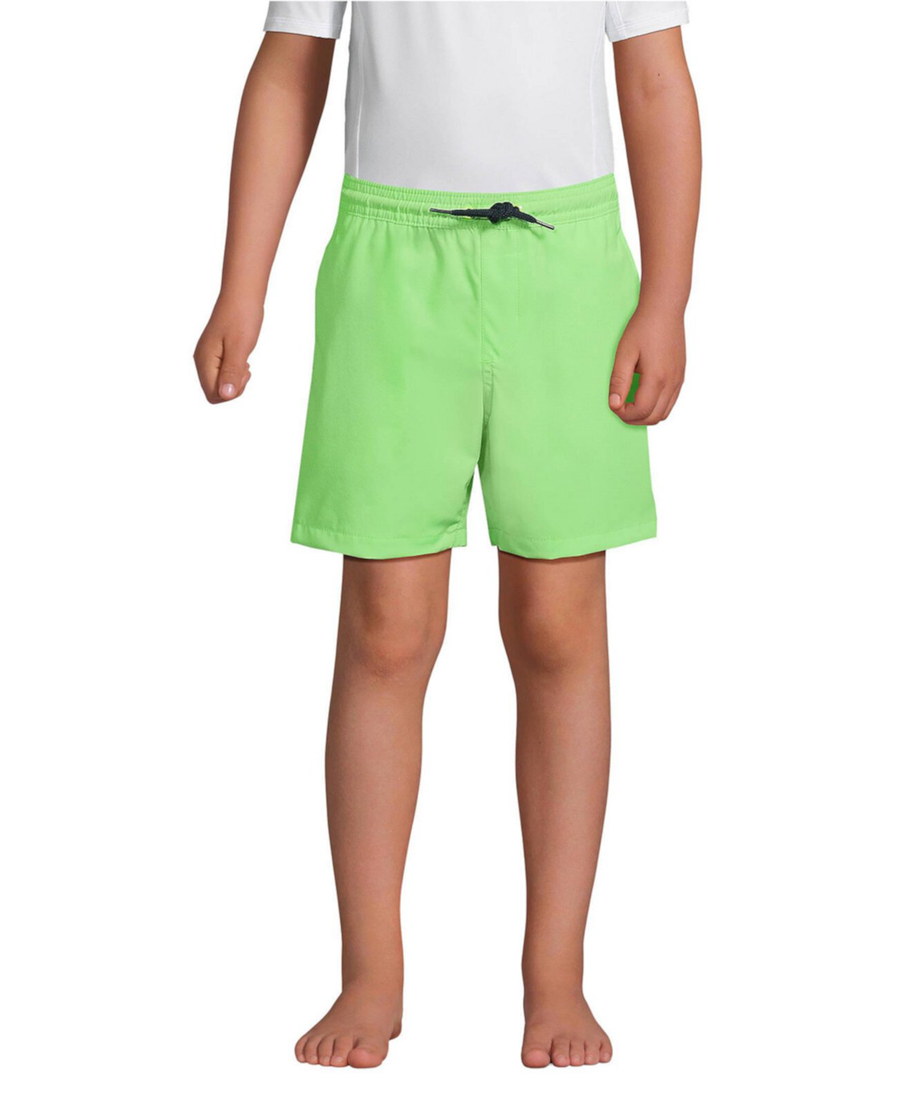 Child Boys Active Stretch Swim Trunks Lands' End