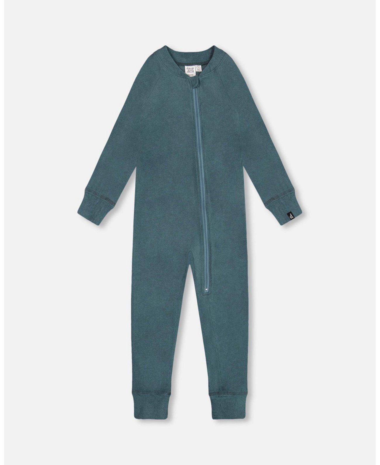 Toddler Boys One Piece Thermal Underwear Pine Green - Toddler|Child Deux par Deux