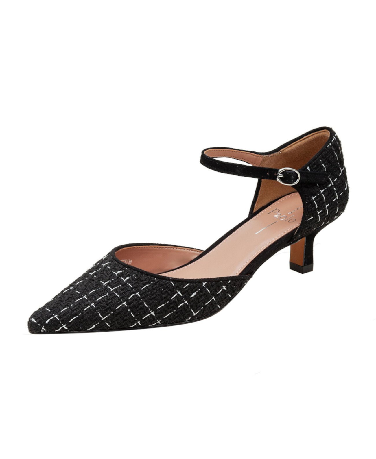 CAREY Two-Piece Kitten Heel Pumps Linea Paolo