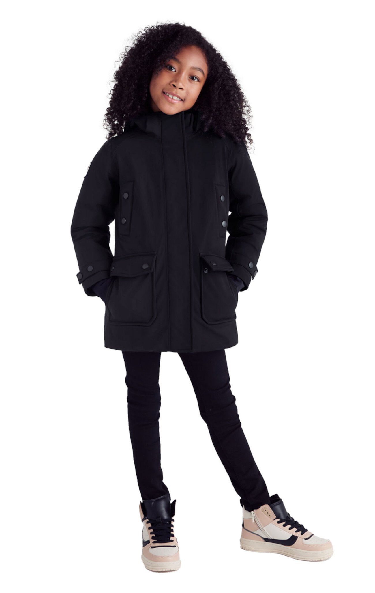 Big Girls Frysta Waterproof Short Down Jacket Triple F.A.T. Goose