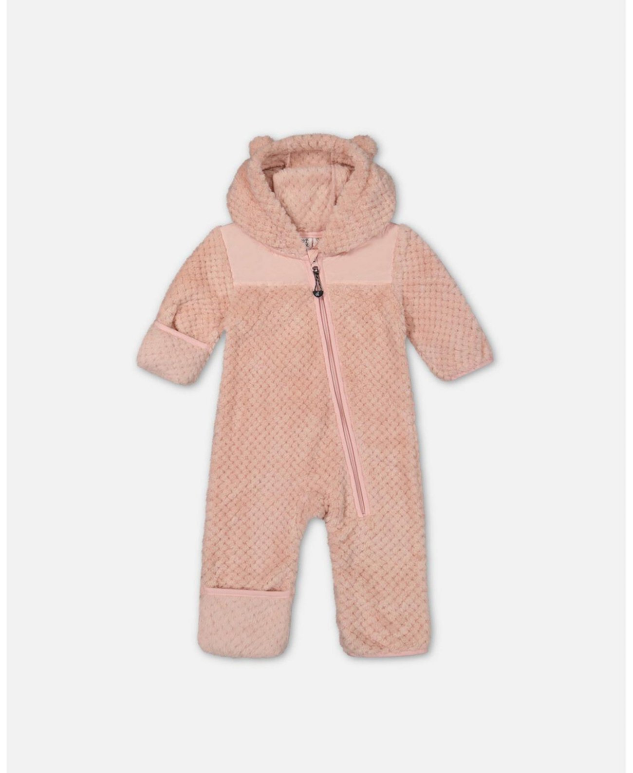 Baby Girls Baby Baby One Piece Plush Pink Deux par Deux