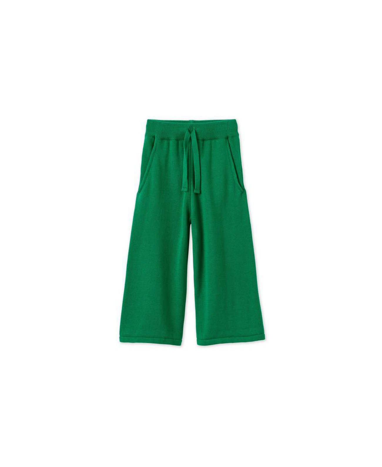 Baby Organic Knit Wide Leg Trousers Vild House of Little