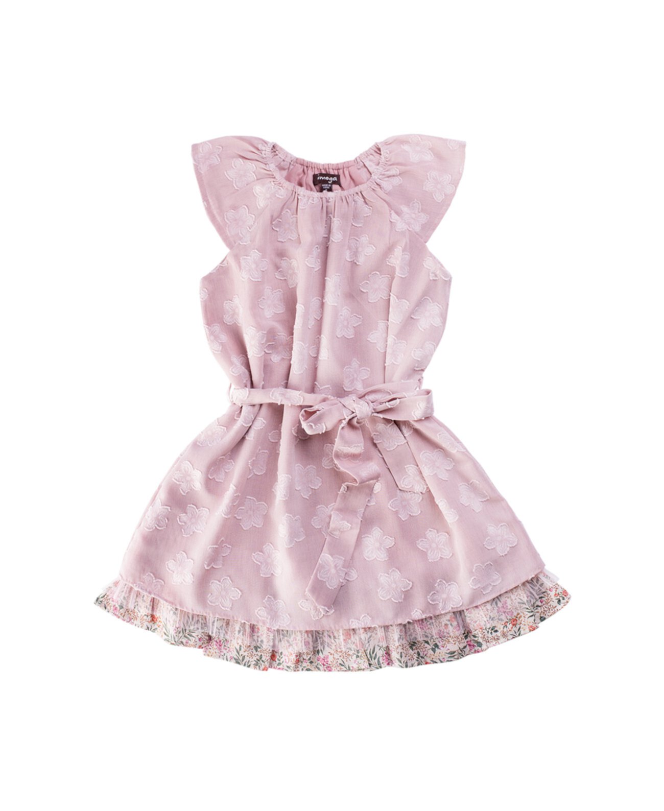 Toddler, Child Juliet Camellia Jacquard Woven Dress IMOGA Collection