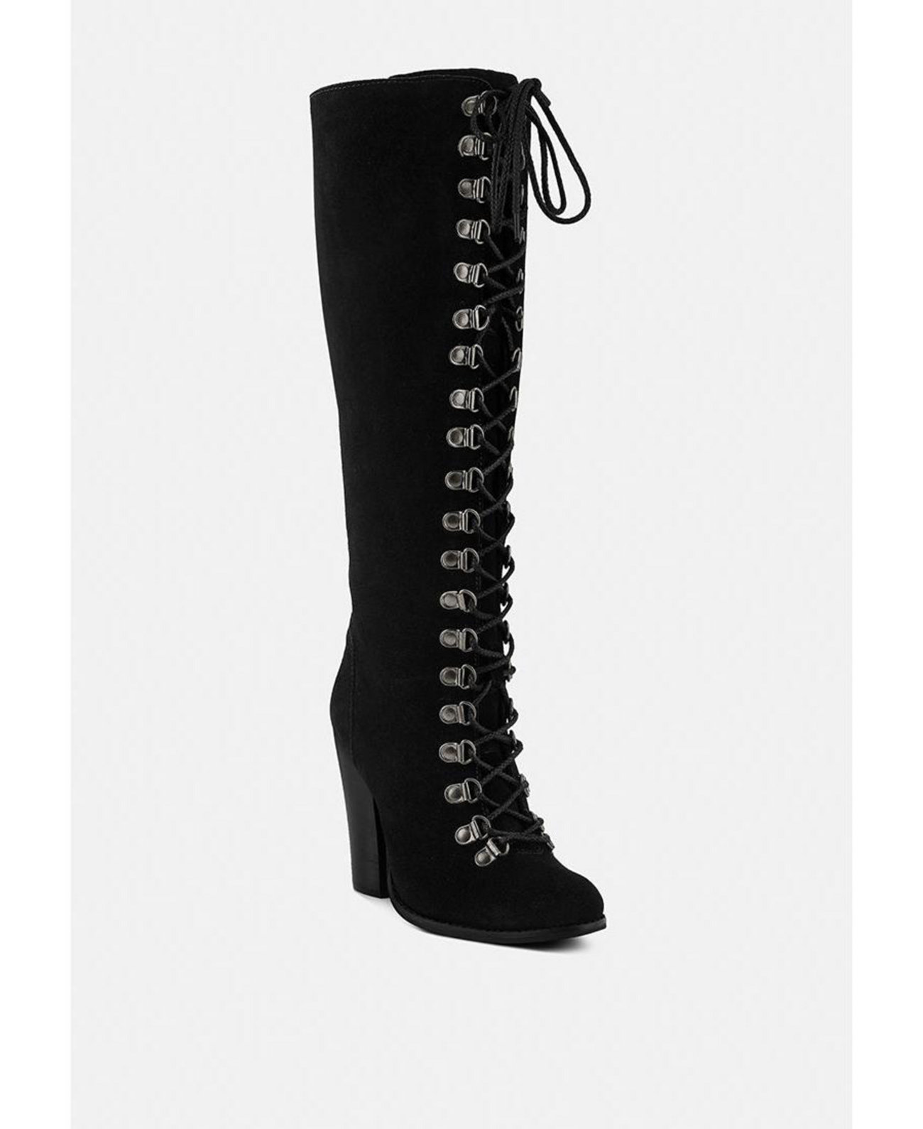 STREET-SLAY  Womens Antique Eyelets lace up Knee Boots Rag & Co