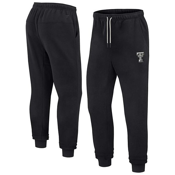 Unisex Fanatics Signature Black Texas Tech Red Raiders Super Soft Fleece Jogger Unbranded