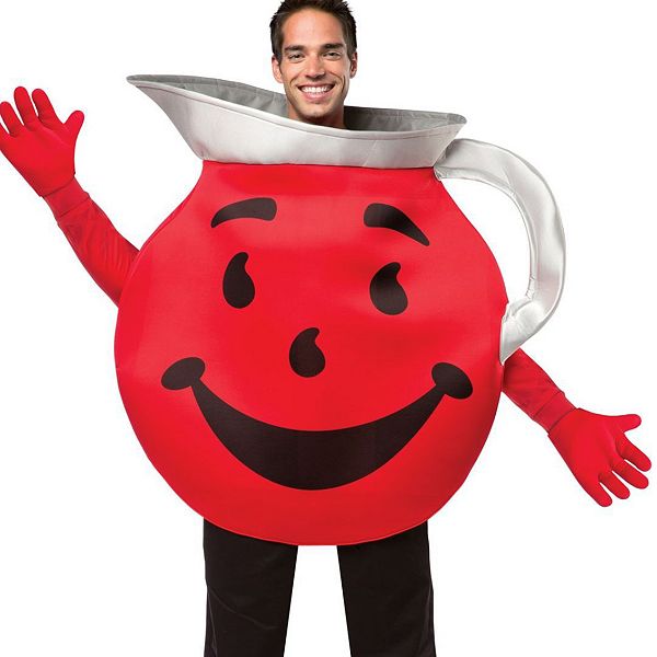 Костюм Kool-Aid Guy от Rasta Imposta с туникой из 100% полиэстера и длинными перчатками RIP Costumes