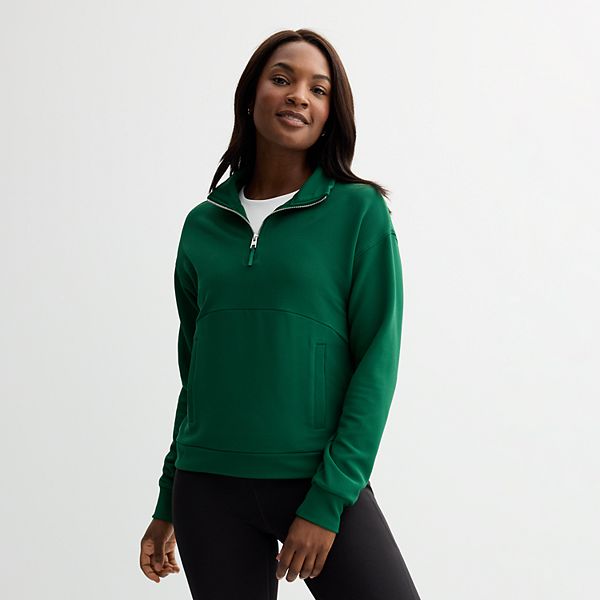 Women's Tek Gear® Ottoman 1/4-Zip Pullover Tek Gear