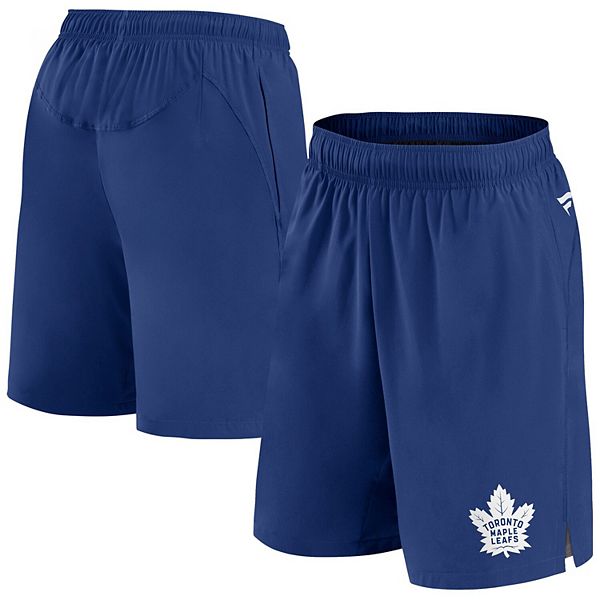 Men's Fanatics Branded  Blue Toronto Maple Leafs Authentic Pro Tech Shorts Fanatics