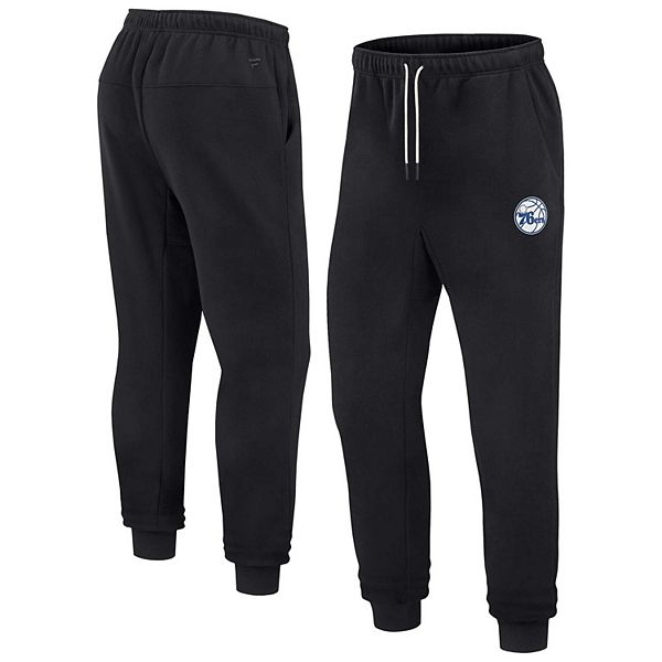 Unisex Fanatics Signature Black Philadelphia 76ers Super Soft Fleece Jogger Unbranded