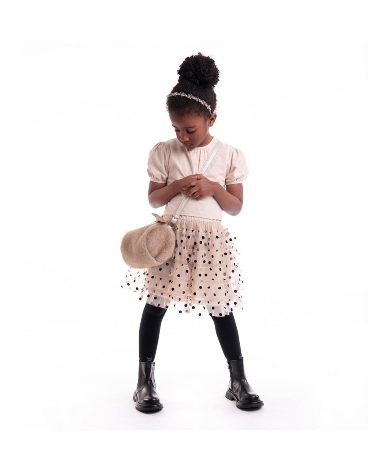 Little Girls Nana FW24 Ivory IMOGA Collection