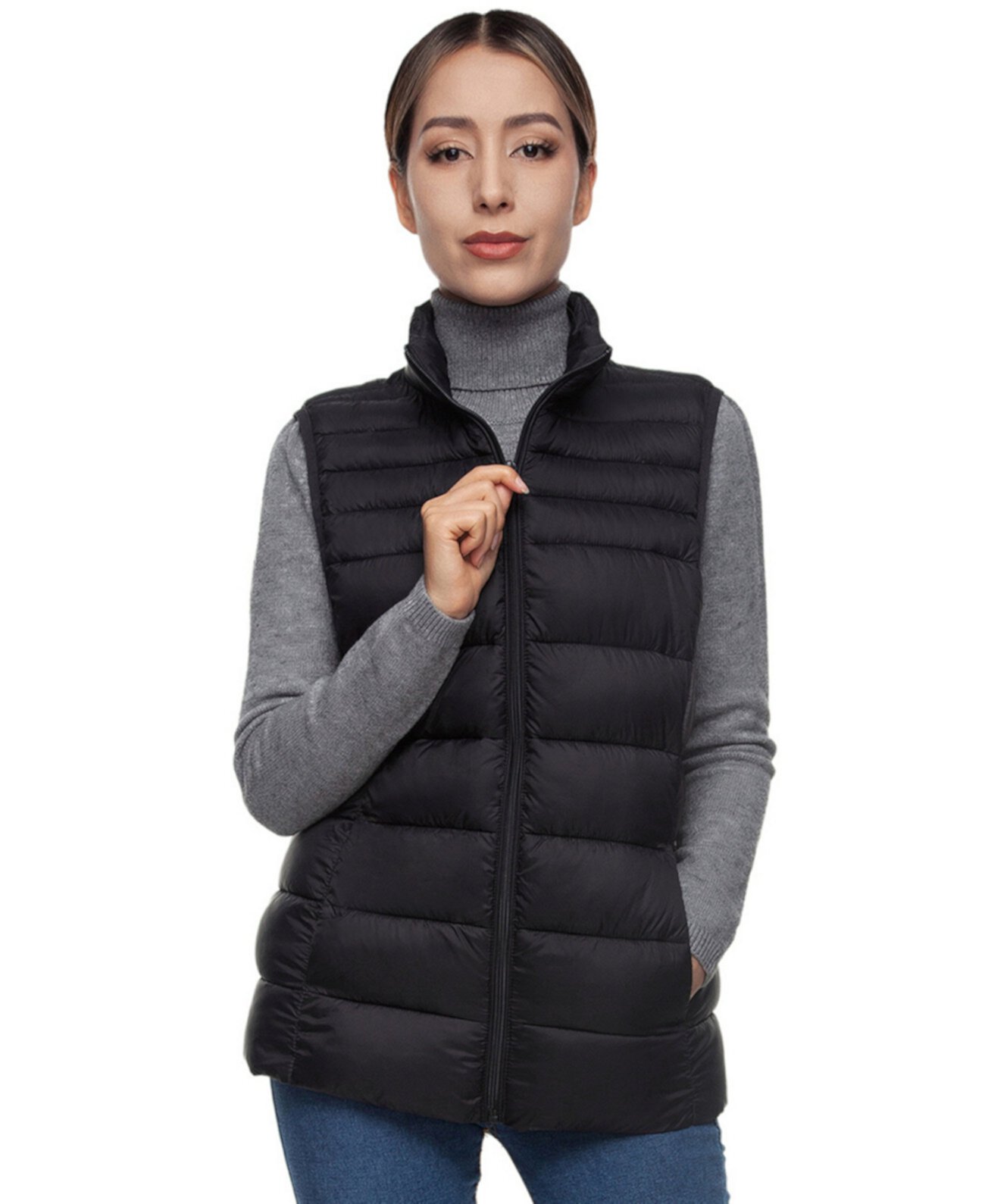 Women's Lightweight Puffer Vest Rokka&Rolla