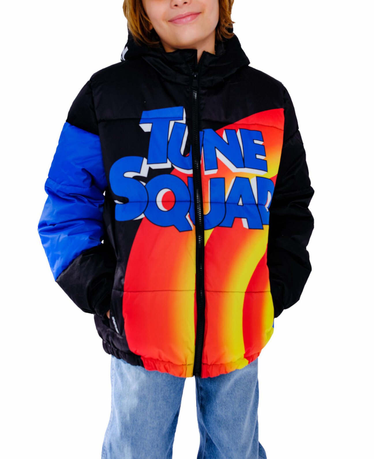 Little Boys Tune Squad Puffer Jacket Members Only