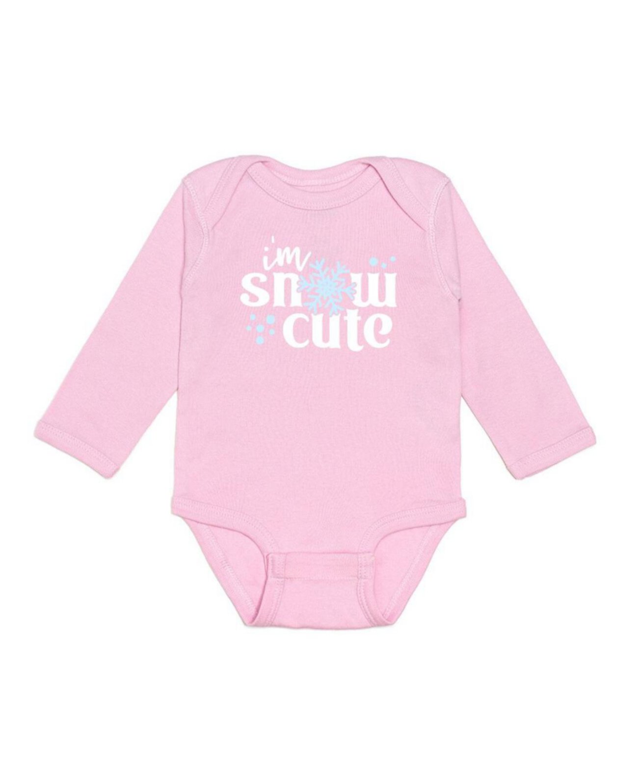 Baby Girls Snow Cute Long Sleeve Bodysuit Sweet Wink