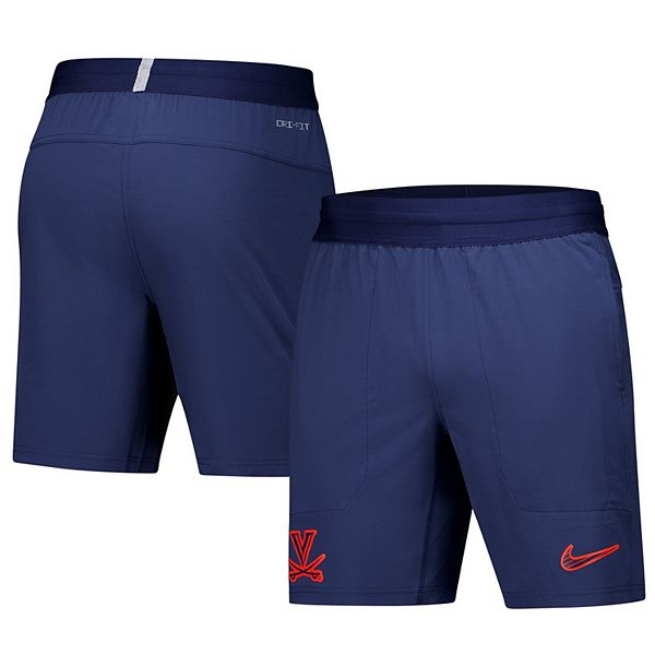 Men's Nike Navy Virginia Cavaliers 2024/25 Sideline Performance Woven Shorts Nike