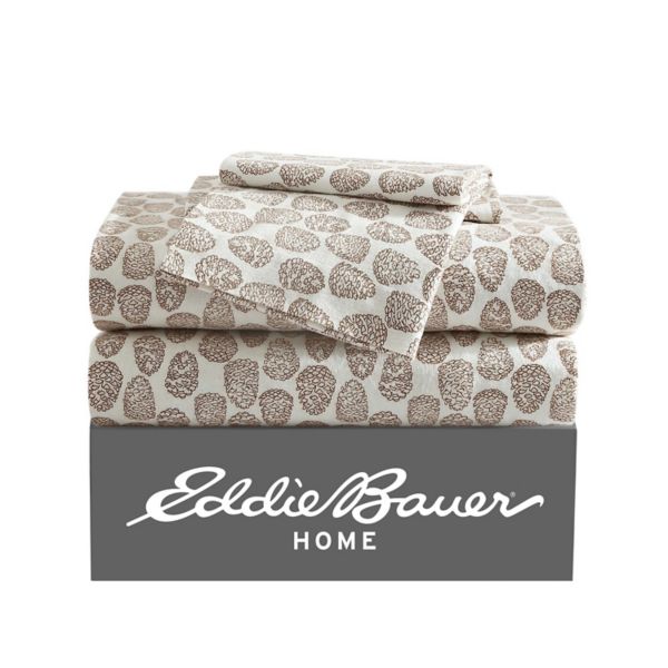 Eddie Bauer Winter Print Flannel Sheet Set Eddie Bauer