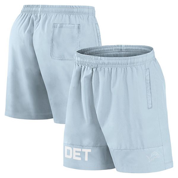 Men's Fanatics Light Blue Detroit Lions Elements Shorts Fanatics Brands - White Label