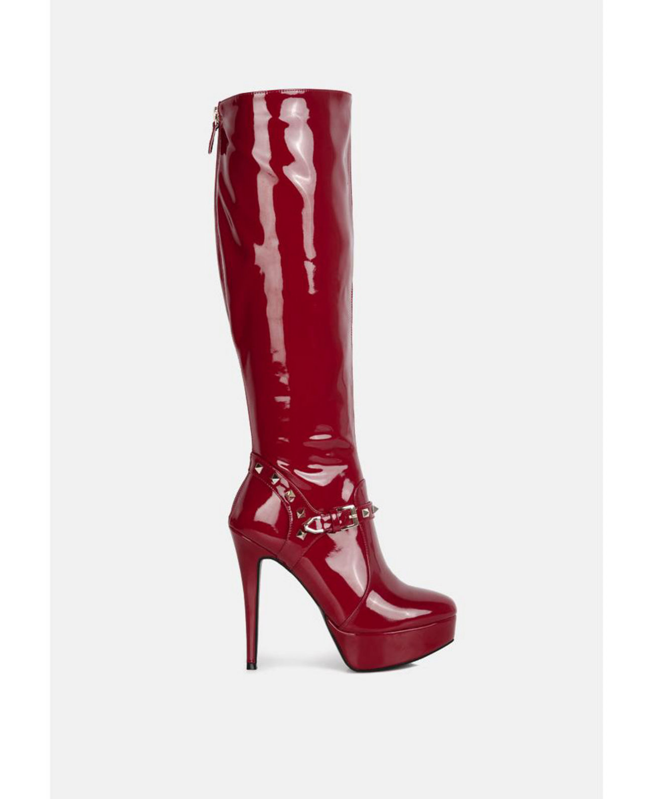 Daphne stiletto heeled mid calf boots London Rag