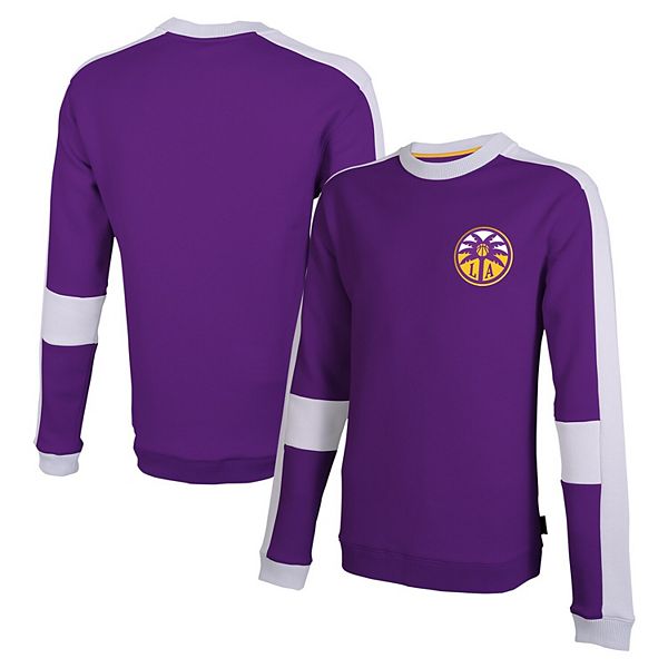 Unisex Stadium Essentials Purple Los Angeles Sparks Half Time Long Sleeve T-Shirt Stadium Essentials