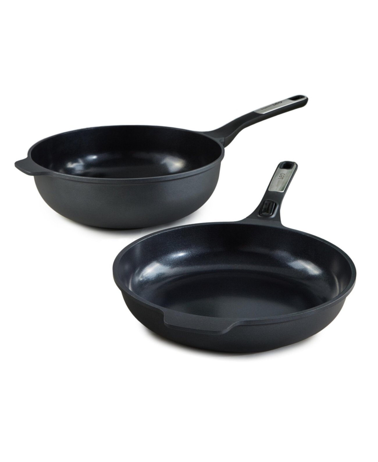 Leo Phantom 2pc Nonstick Ceramic Stir Fry Cookware Set, Recycled BergHOFF