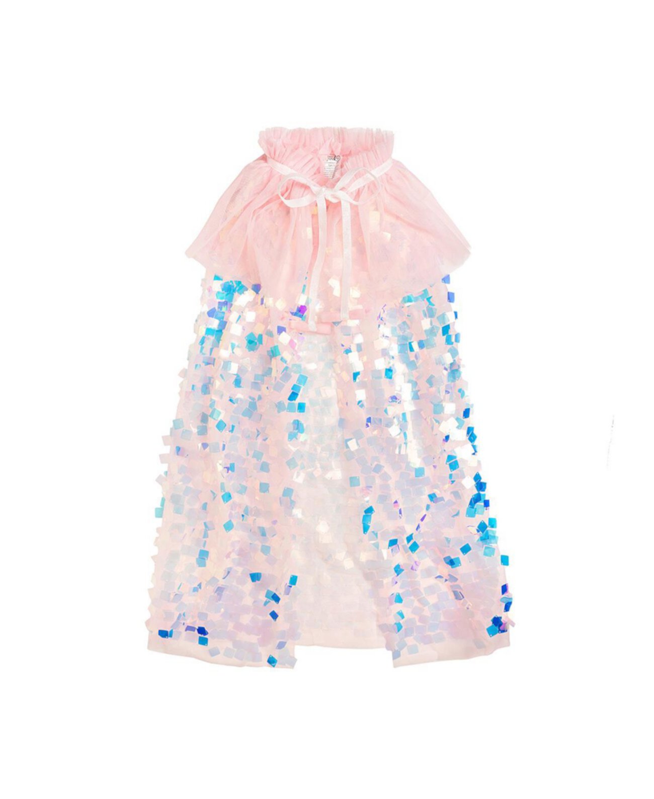 Girls Pink Shimmer Cape Sweet Wink