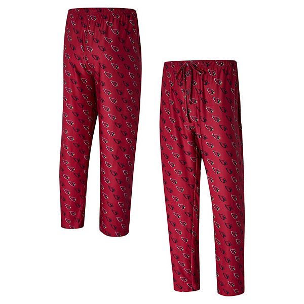 Men's Concepts Sport Cardinal Arizona Cardinals Record All Over Knit Pants Unbranded