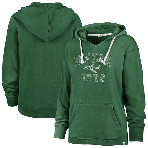 Женское худи Kennedy Pullover New York Jets от Profile с мягким флисом и винтажным логотипом Profile