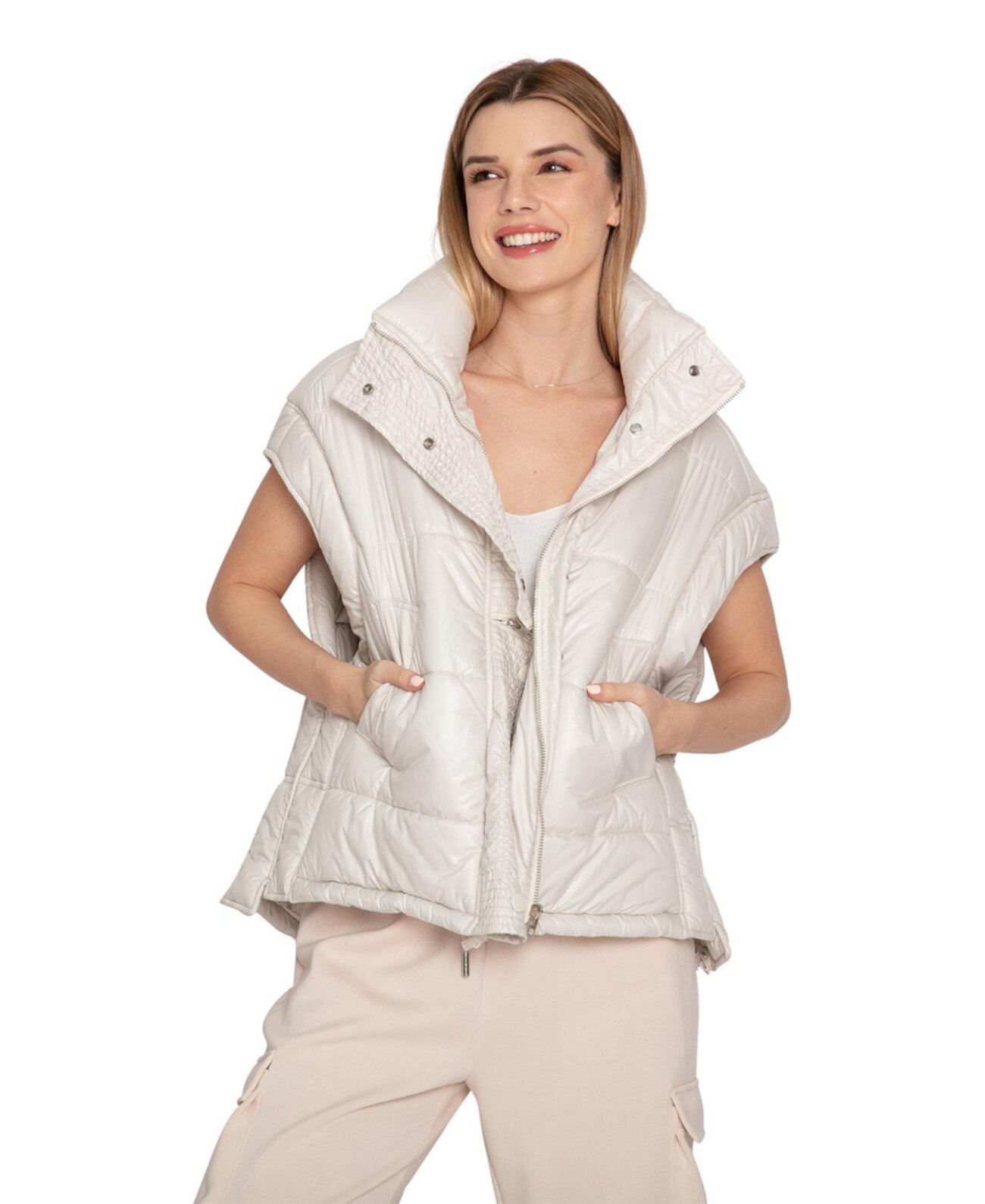 Hypnotized Quilted Puffer Vest Belle & Bloom