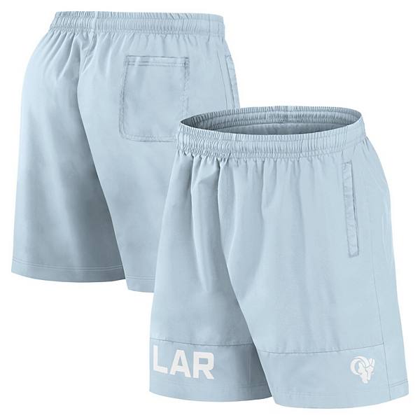 Men's Fanatics Light Blue Los Angeles Rams Elements Shorts Fanatics Brands - White Label