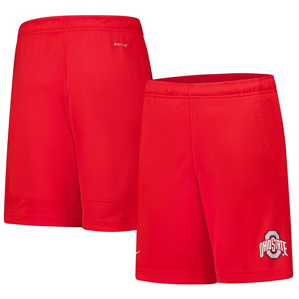 Youth Nike Scarlet Ohio State Buckeyes Fly Performance Shorts NCAA