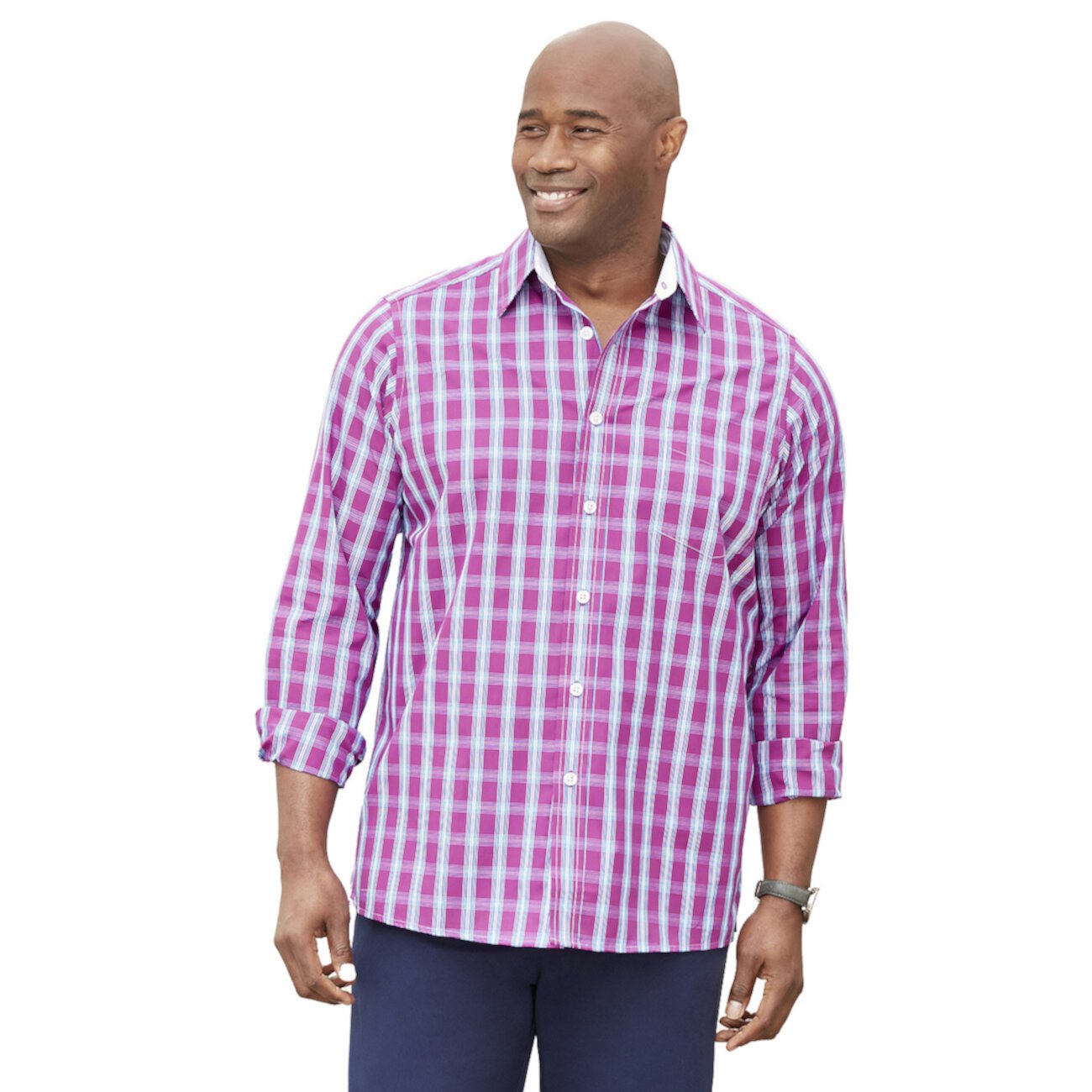 Men's Big & Tall The No-Tuck Casual Shirt KingSize