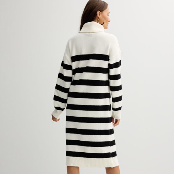 Women's Nine West Turtleneck Sweater Dress Nine West