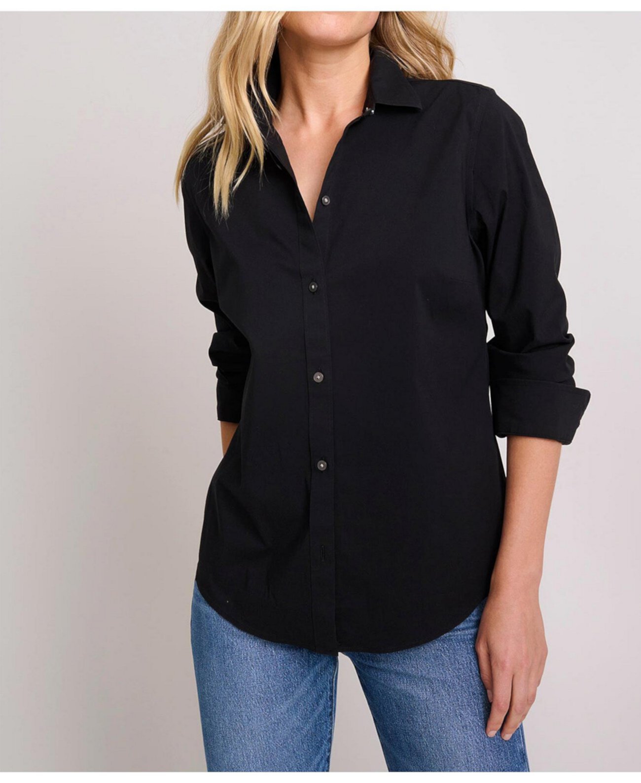 Women's Wrinkle-Free Stretch Cotton Bella Button Up Shirt UNTUCKit