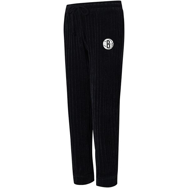 Women's College Concepts Black Brooklyn Nets Linger Pants Unbranded