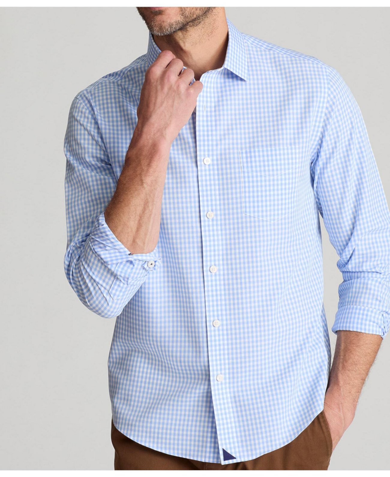 Men's Regular Fit Wrinkle-Free Lawrence Button Up Shirt UNTUCKit