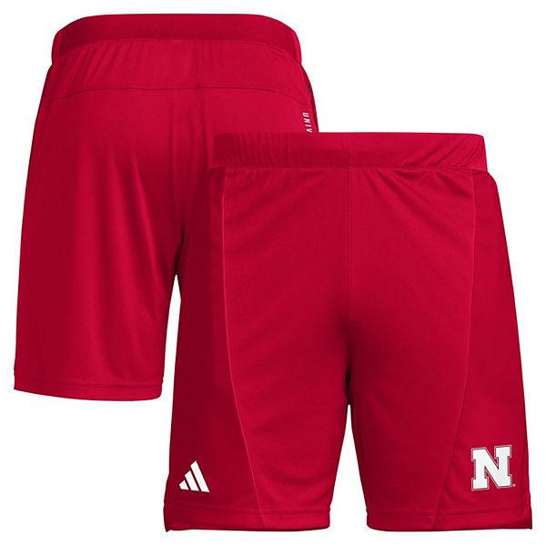 "Men's adidas  Scarlet Nebraska Huskers Designed for Training 7"" AEROREADY Shorts" Adidas