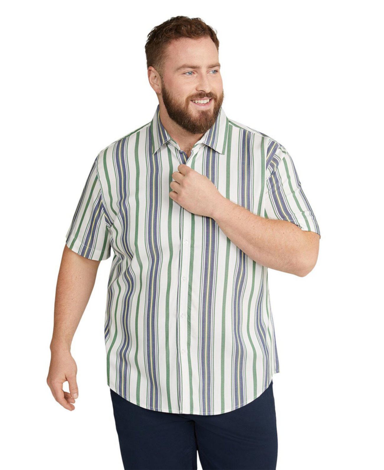 Big & Tall Chad Stripe Shirt Johnny Bigg