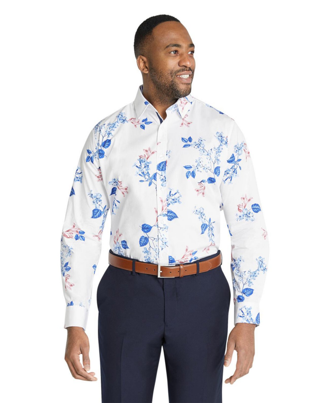 Men's Bailey Floral Stretch Shirt Johnny Bigg