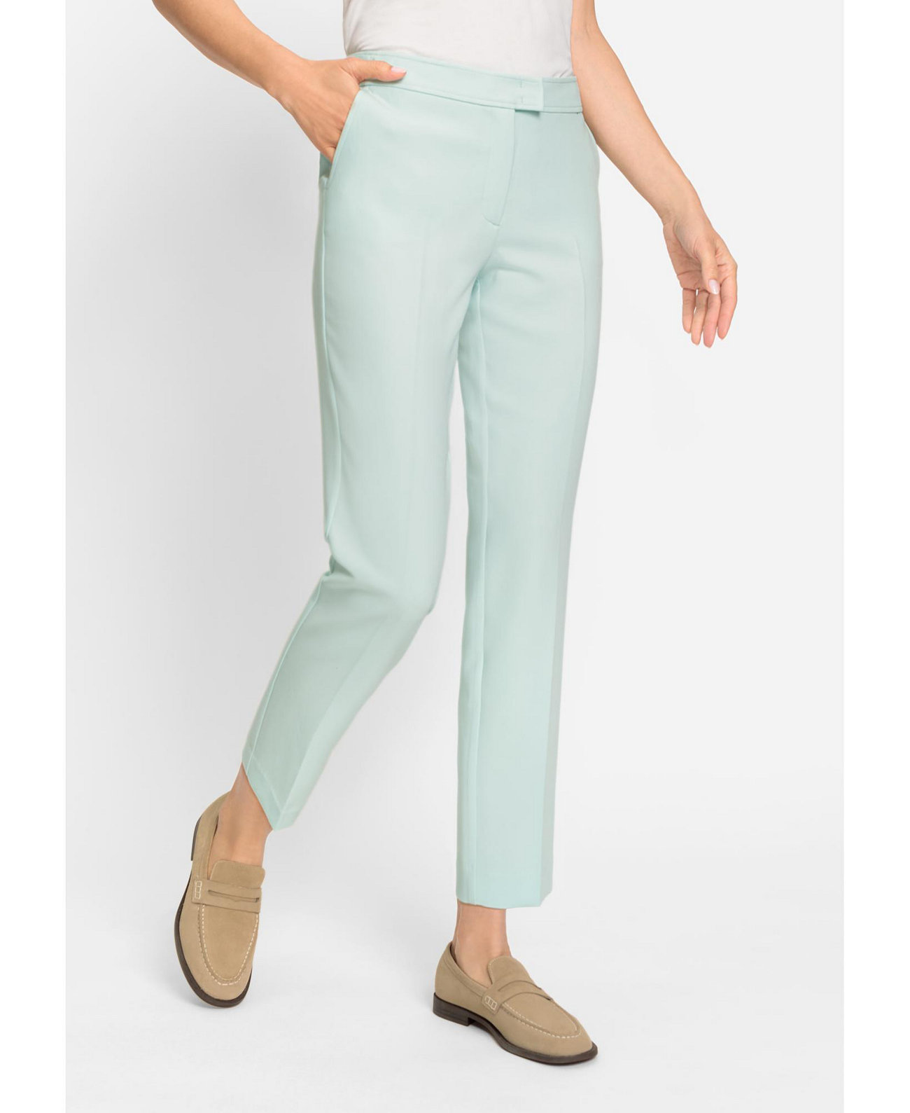 Women's Lisa Fit Straight Leg Solid Trouser Olsen