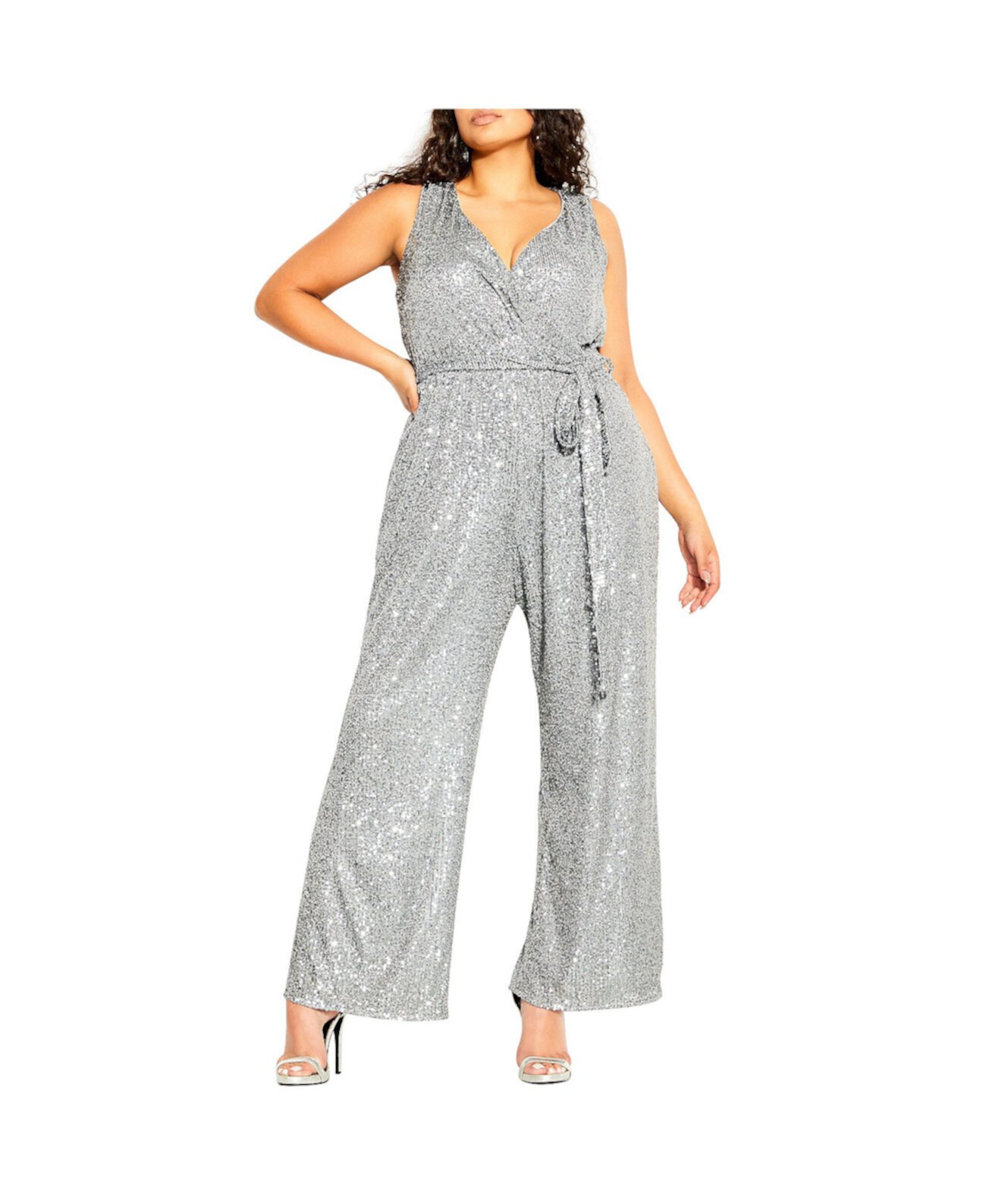 Women's Dazzling Wide leg Jumpsuit City Chic