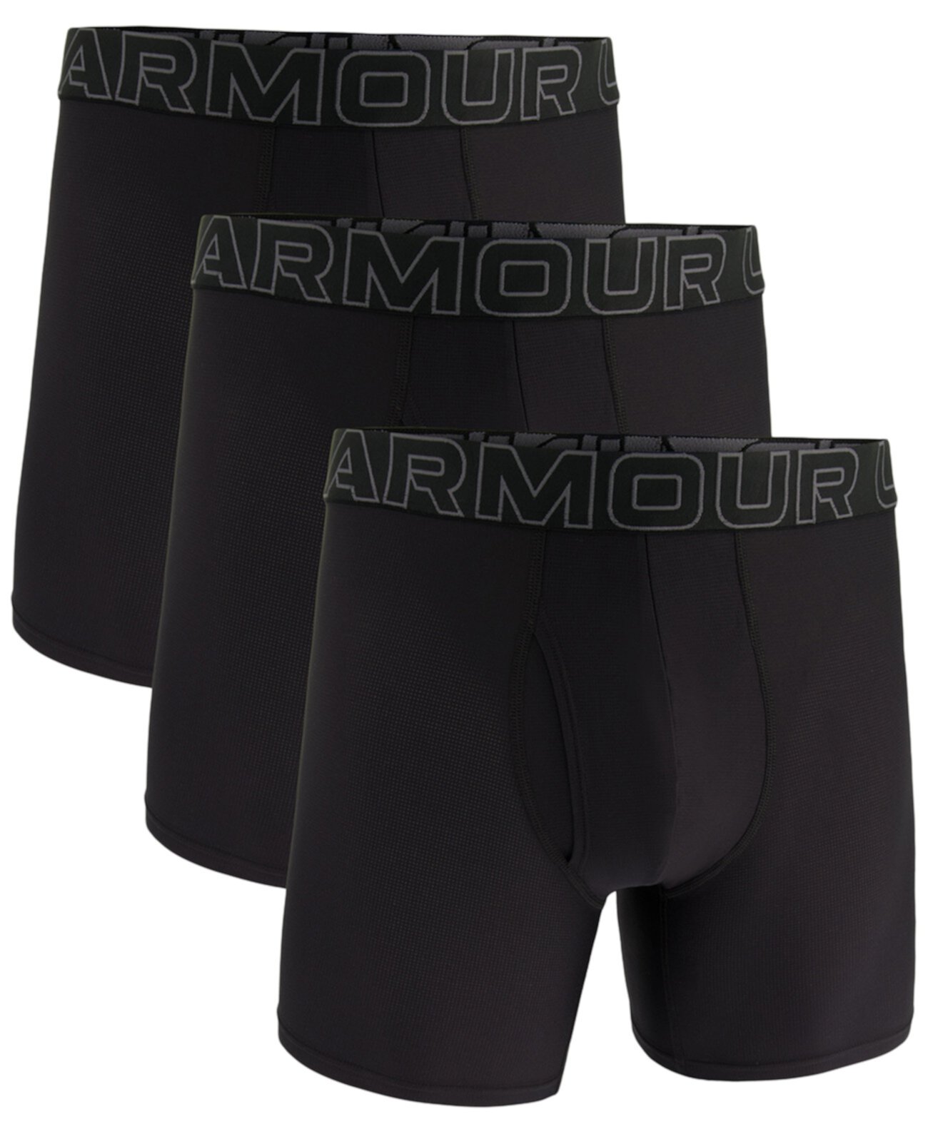 Men's Performance Tech Mesh 6" Boxer Briefs - 3-pack Under Armour