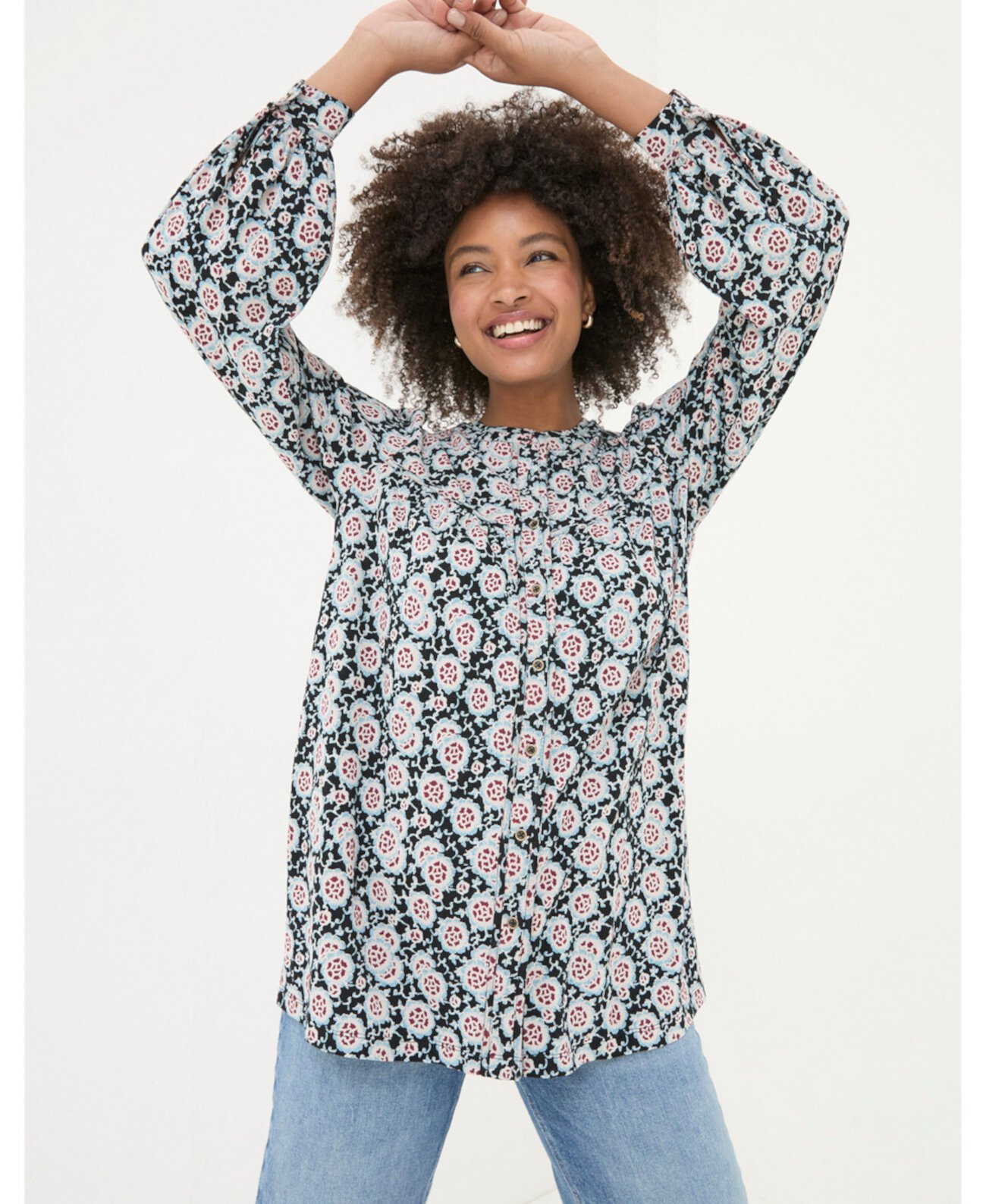 Women's Jodie Wild Floral Tunic FatFace