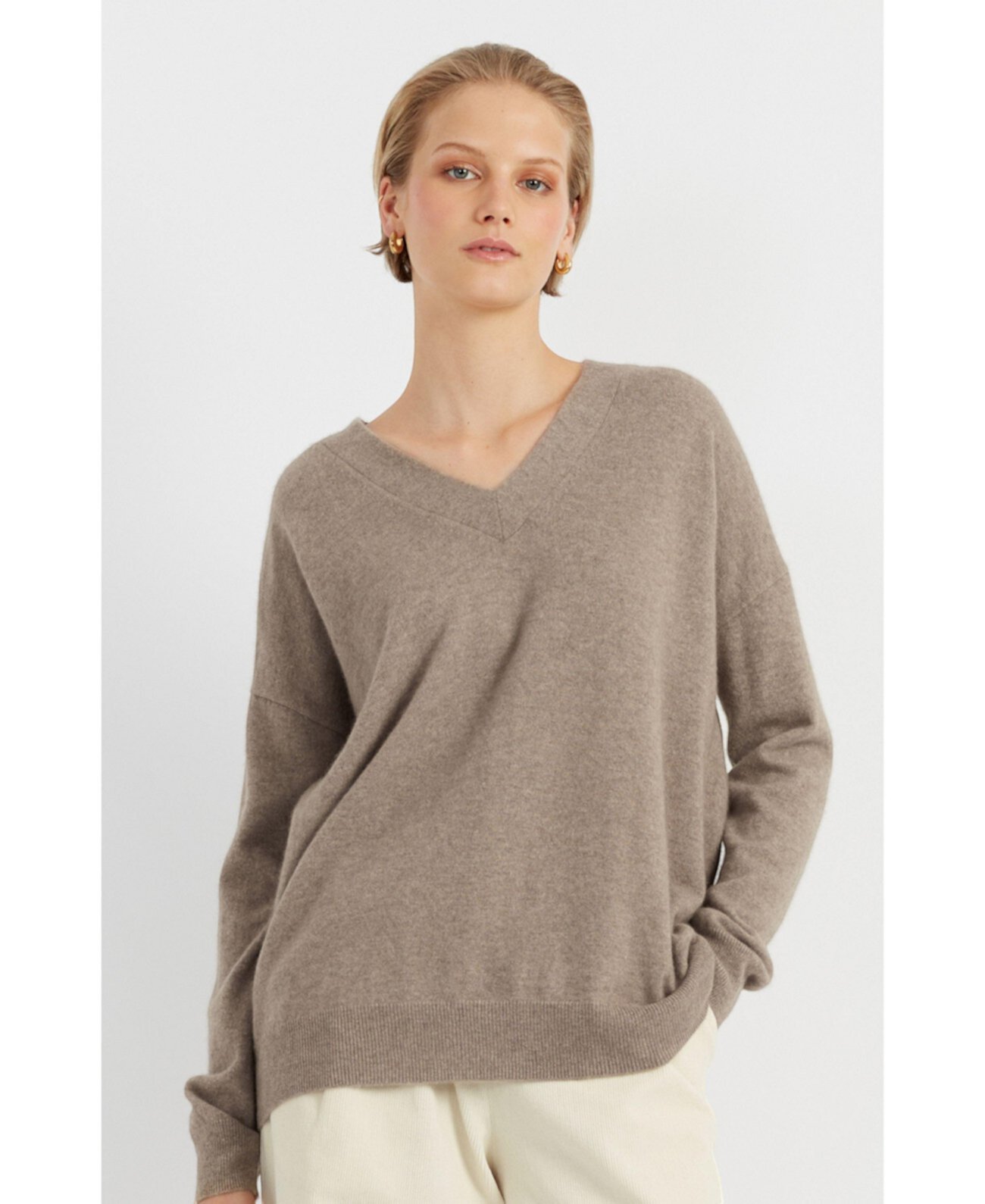 Chinti & Parker Women's Cashmere Boxy Sweater Chinti and Parker