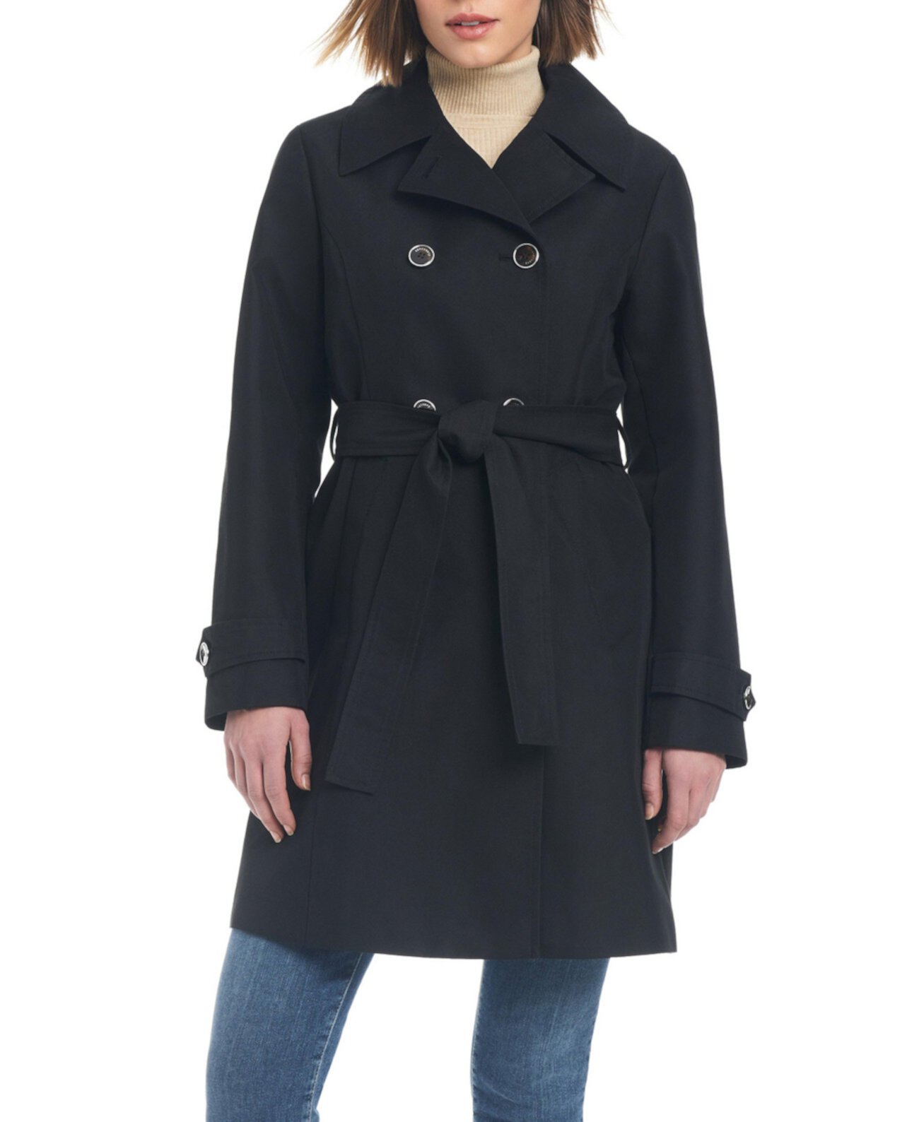 Women's Classic Cotton Blend Trench Coat Sanctuary