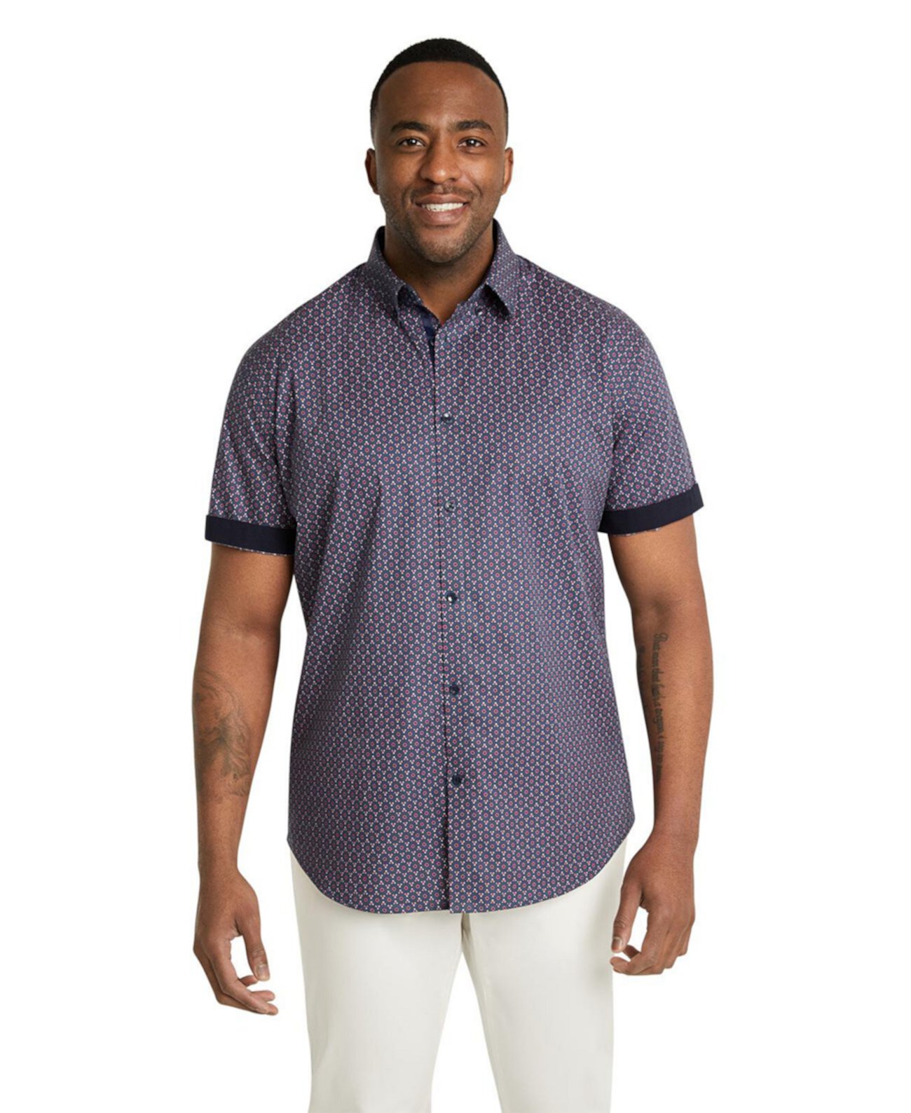 Big & Tall Corral Stretch Shirt Johnny Bigg